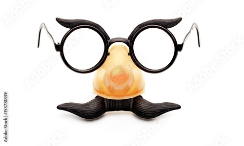 Brille und Bart