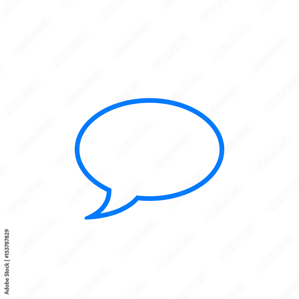 comment line icon, speech bubble outline vector logo illustration, linear pictogram isolated on white comment line icon, speech bubble outline vector logo illustration, linear pictogram isolated on white