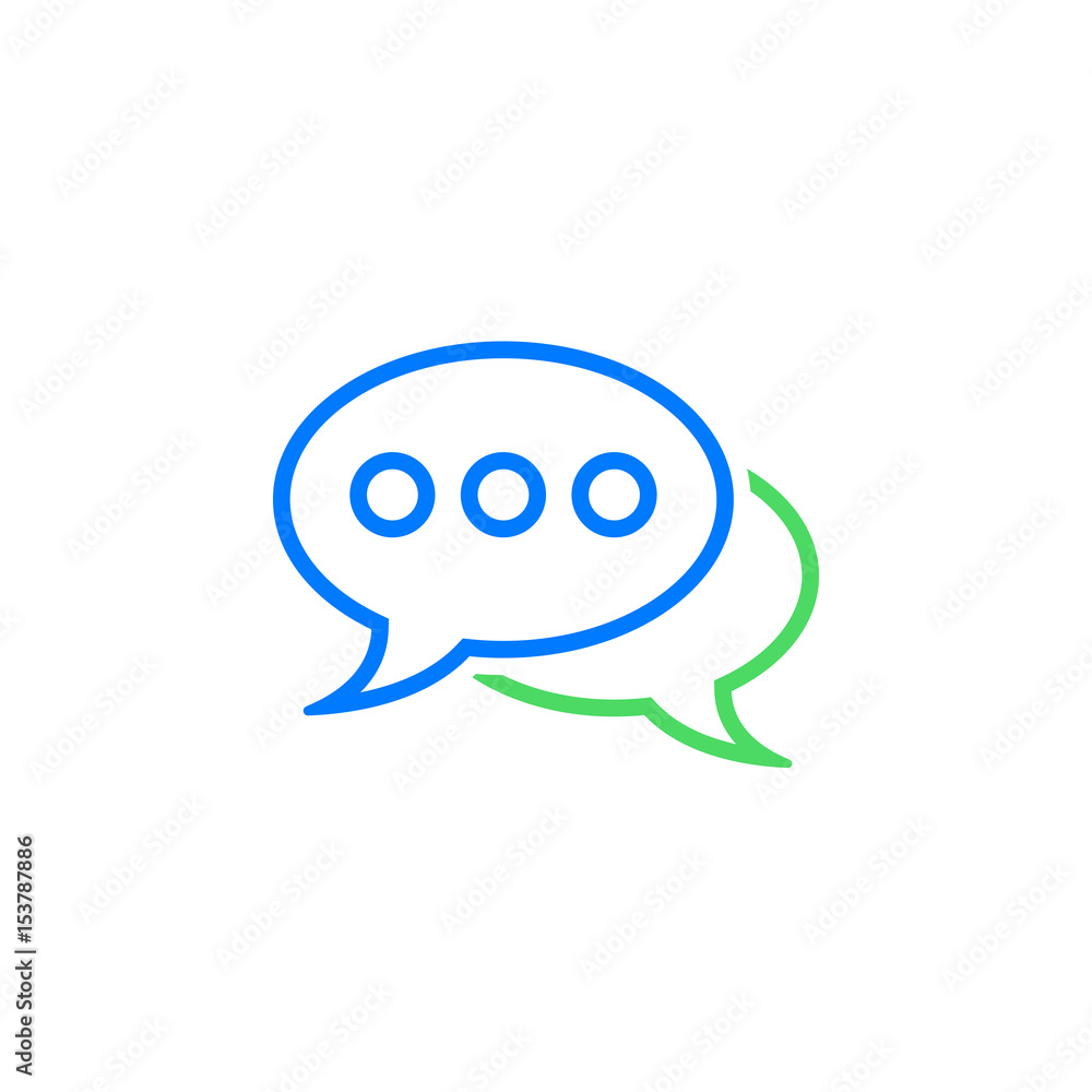 comments line icon, speech bubbles outline vector logo illustration, linear pictogram isolated on white comments line icon, speech bubbles outline vector logo illustration, linear pictogram isolated on white