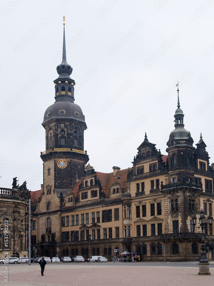 cityscape of DRESDEN Old city