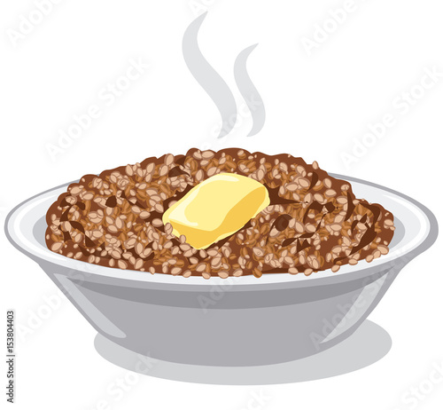  boiled buckwheat porridge