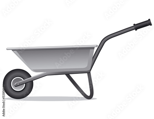 wheelbarrow for gardening