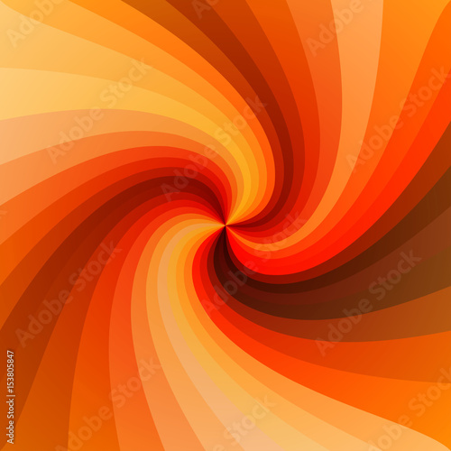 Red Hot Twist Abstract Background