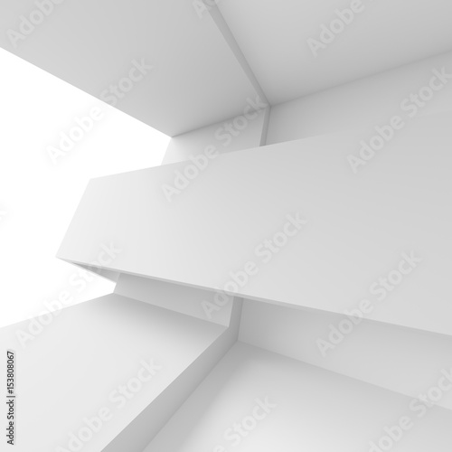 Modern Industrial Concept. Abstract Architecture Background