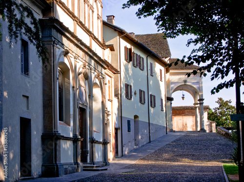    The Sacred Mount of Orta is dedicated to Saint Francis of Assisi, and each of the twenty chapels recalls episodes of the life of the saint