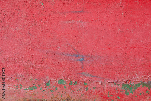 iron surface is covered with old paint, texture background