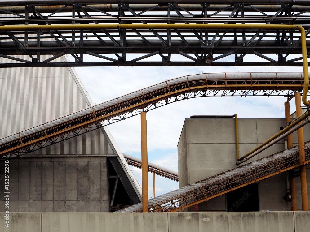 Heavy industry conveyor belts