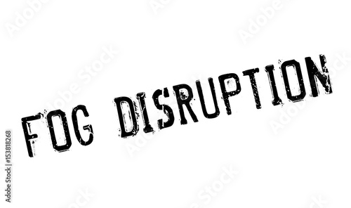 Fog Disruption rubber stamp. Grunge design with dust scratches. Effects can be easily removed for a clean, crisp look. Color is easily changed.