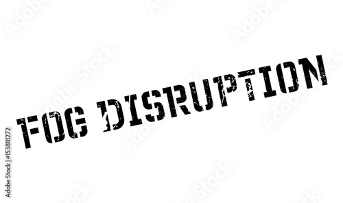 Fog Disruption rubber stamp. Grunge design with dust scratches. Effects can be easily removed for a clean, crisp look. Color is easily changed.