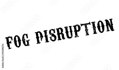 Fog Disruption rubber stamp. Grunge design with dust scratches. Effects can be easily removed for a clean, crisp look. Color is easily changed.