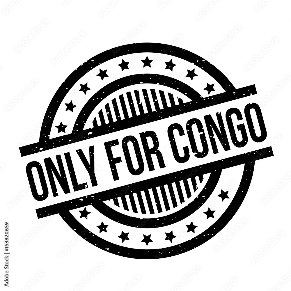 Only For Congo rubber stamp. Grunge design with dust scratches. Effects can be easily removed for a clean, crisp look. Color is easily changed. Only For Congo rubber stamp. Grunge design with dust scratches. Effects can be easily removed for a clean, crisp look. Color is easily changed.