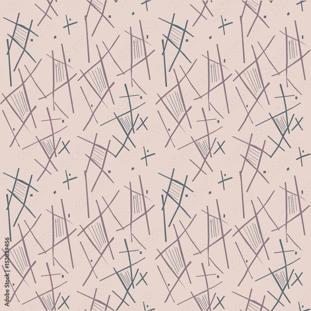 Original 50ies seamless Pattern