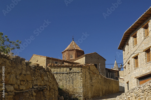 village of Cantavieja, Maestrazgo, Teruel province, Spain