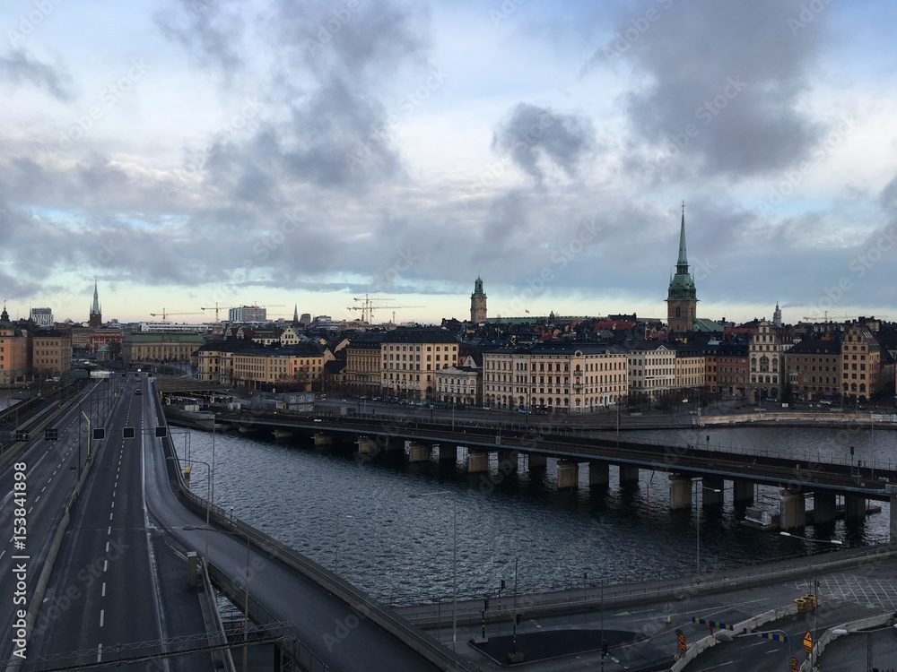 Fototapeta premium Stoccolma deserta