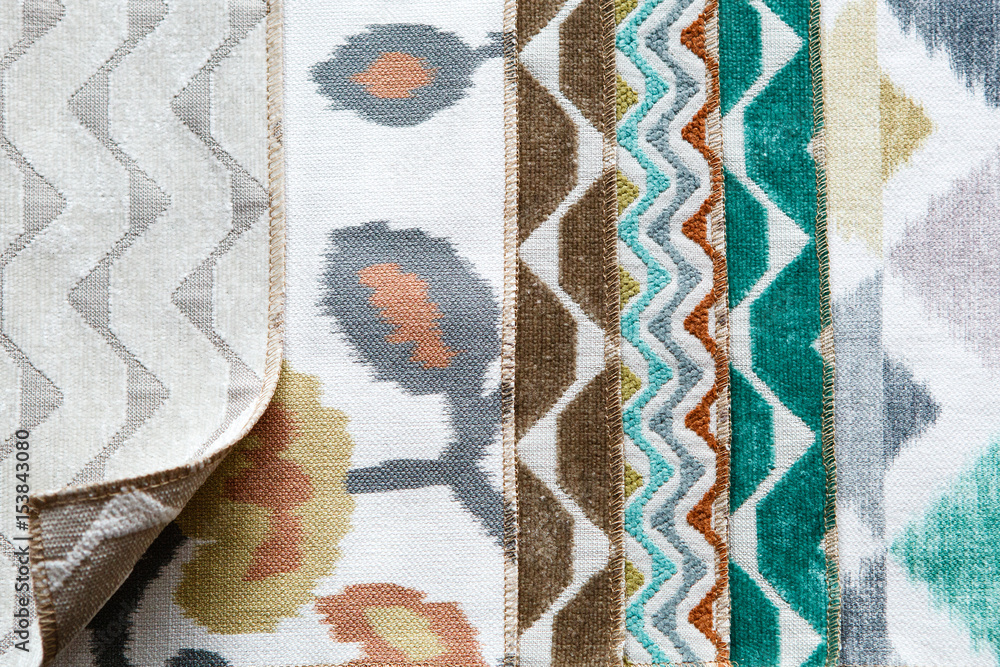 Upholstery fabric samples. Upholstery fabric samples.