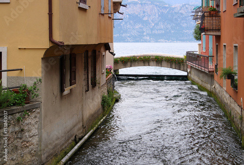 Cassone di Malcesine Brücke - Cassone di Malcesine bridge on Lake Garda