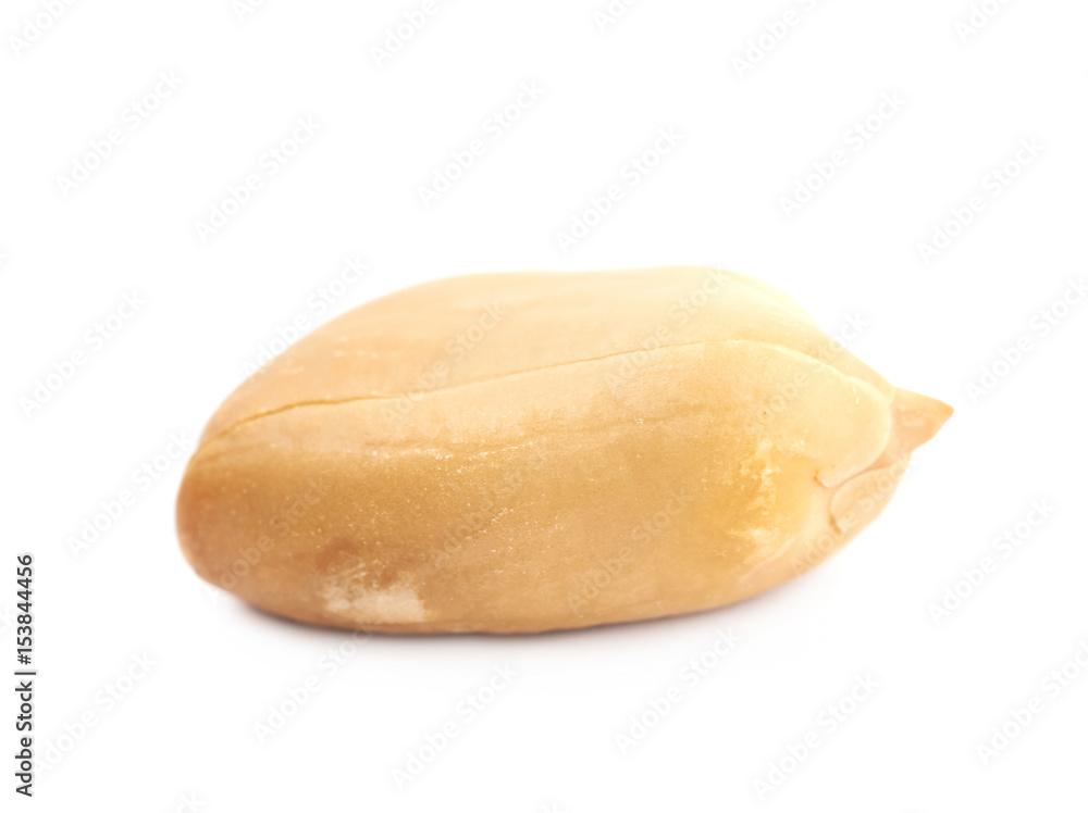 Peeled peanut isolated Peeled peanut isolated