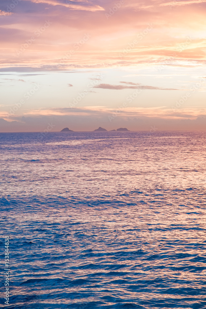 Obraz premium Sunset at Ipanema Beach