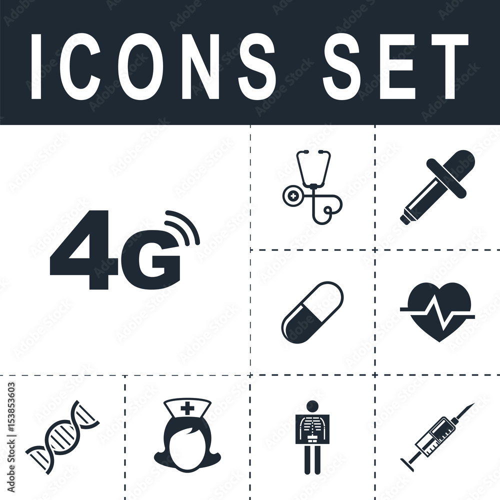 Fototapeta premium icon 4G