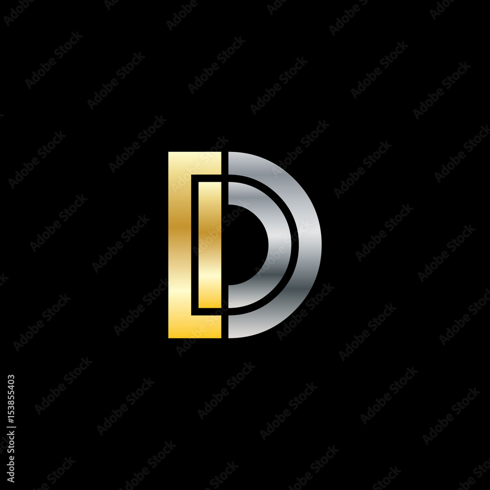 Initial Letter ID Linked Design Logo Initial Letter ID Linked Design Logo