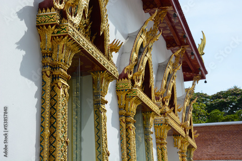 Wat Chanasongkhram Temple in Bangkok, Thailand	 photo