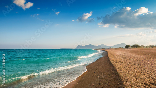 Beach, Rhodes island, Greece