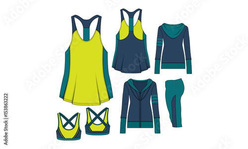 Women Sportswear Fashion Set