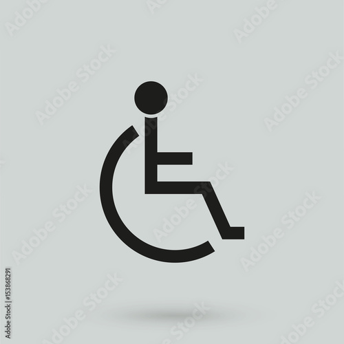 Disabled Handicap Icon vector