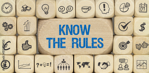 Know the Rules / Würfel mit Symbole