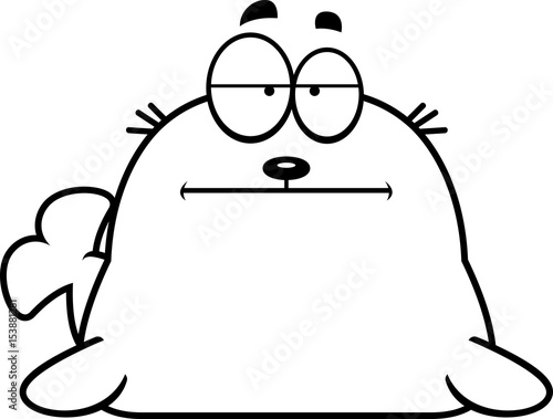 Bored Cartoon Seal