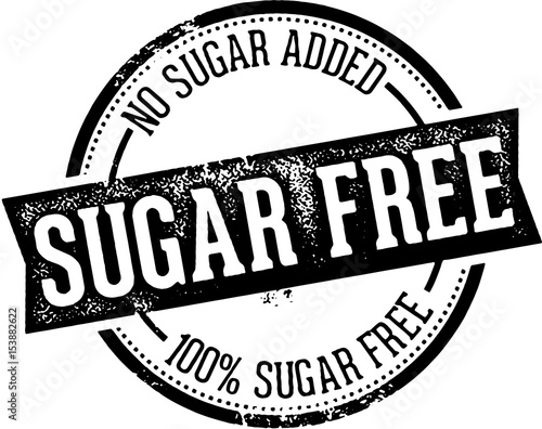 Sugar Free Food Product Label