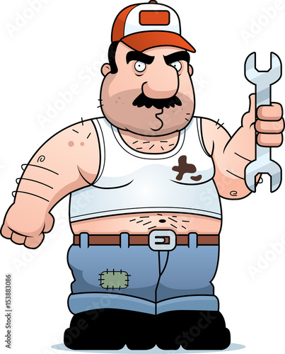 Cartoon Mechanic
