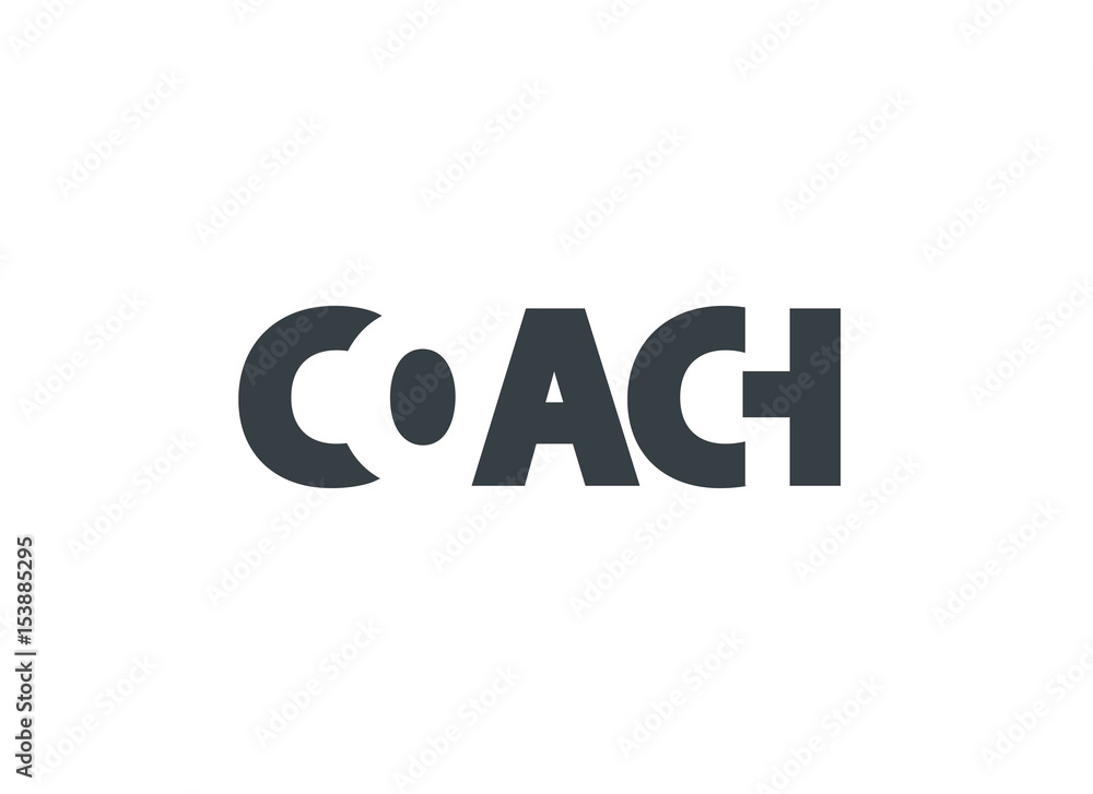 Letter Coach Design Logo Template Elements Letter Coach Design Logo Template Elements