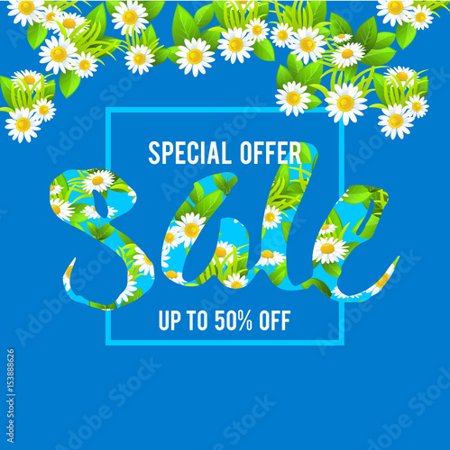 Special offer lettering