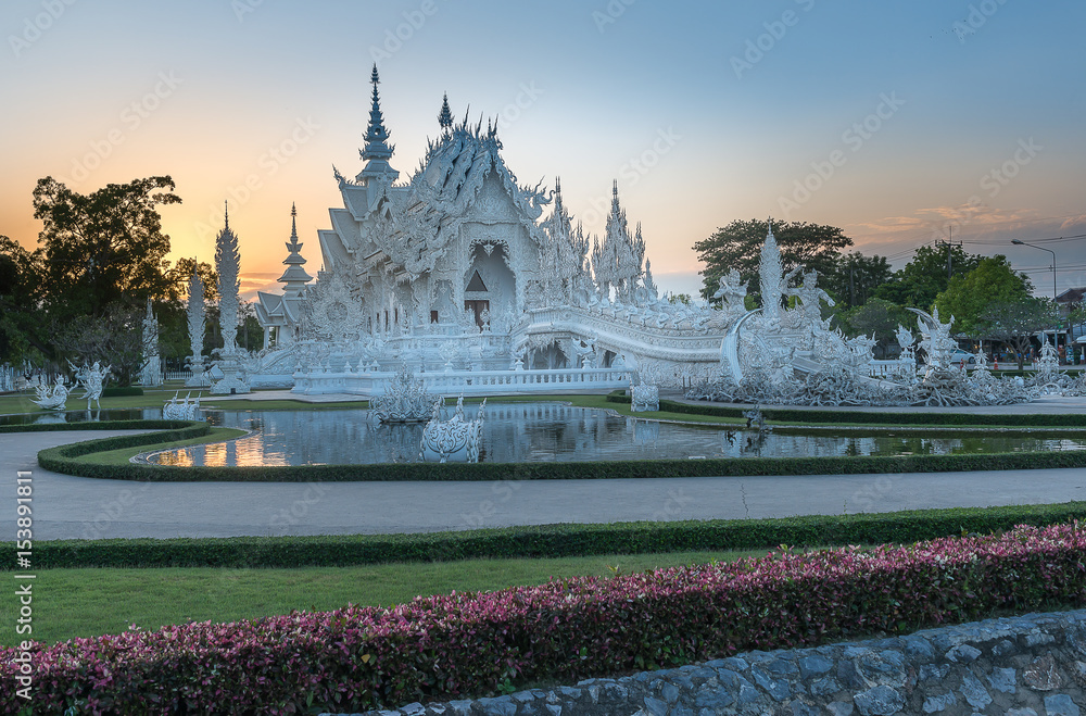 Naklejka premium Wat Rong Khun The White Temple