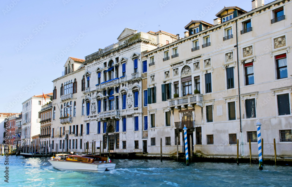 Obraz premium Panorama del Canal Grande di Venezia - Italia