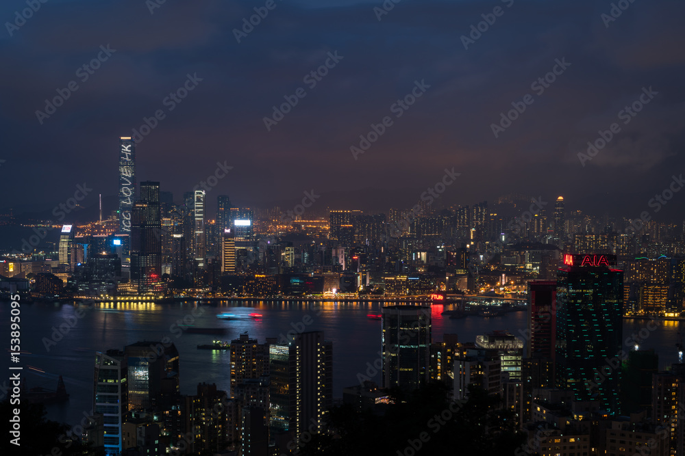 홍콩 야경 (Hong Kong Nightview)