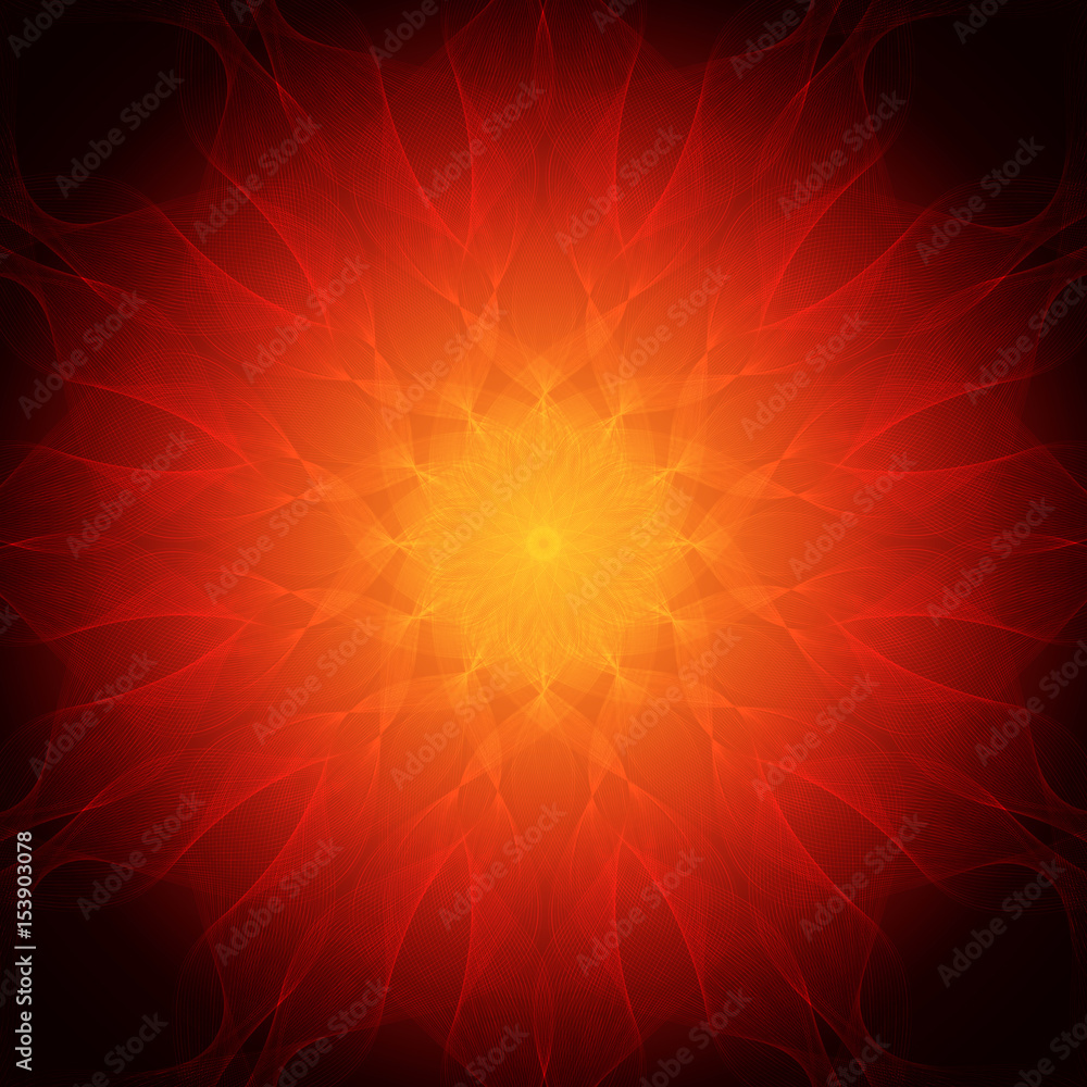Obraz premium Abstract shining motion waves background