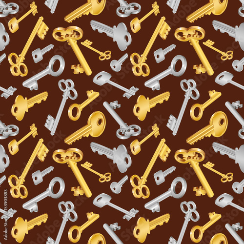 Seamless key pattern