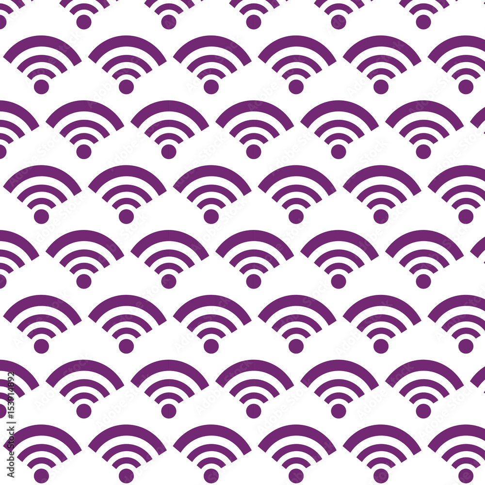 pattern background wifi icon