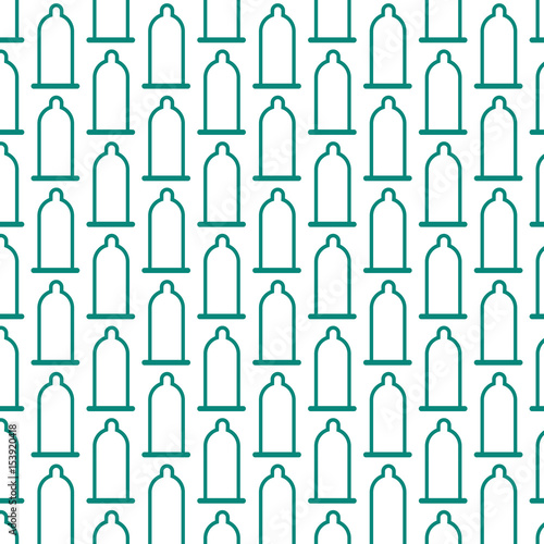 Pattern background condom icon