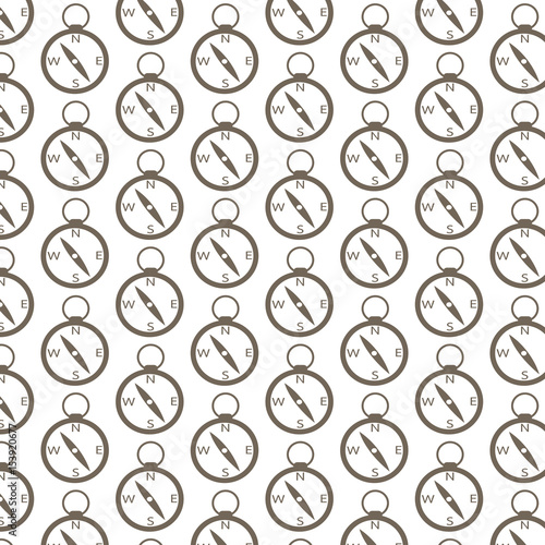 Pattern background compass icon
