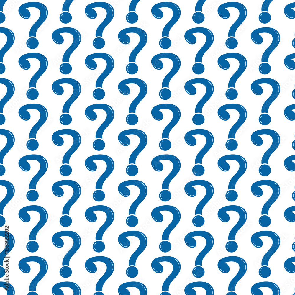 Pattern background Question mark icon Pattern background Question mark icon