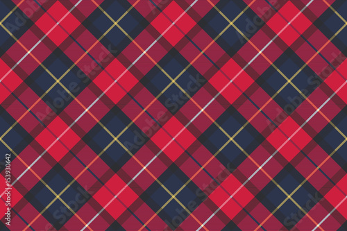 Seamless pattern check plaid fabric texture