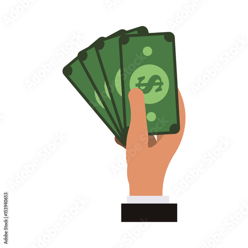 Bank and money icon vector illustration graphic design
