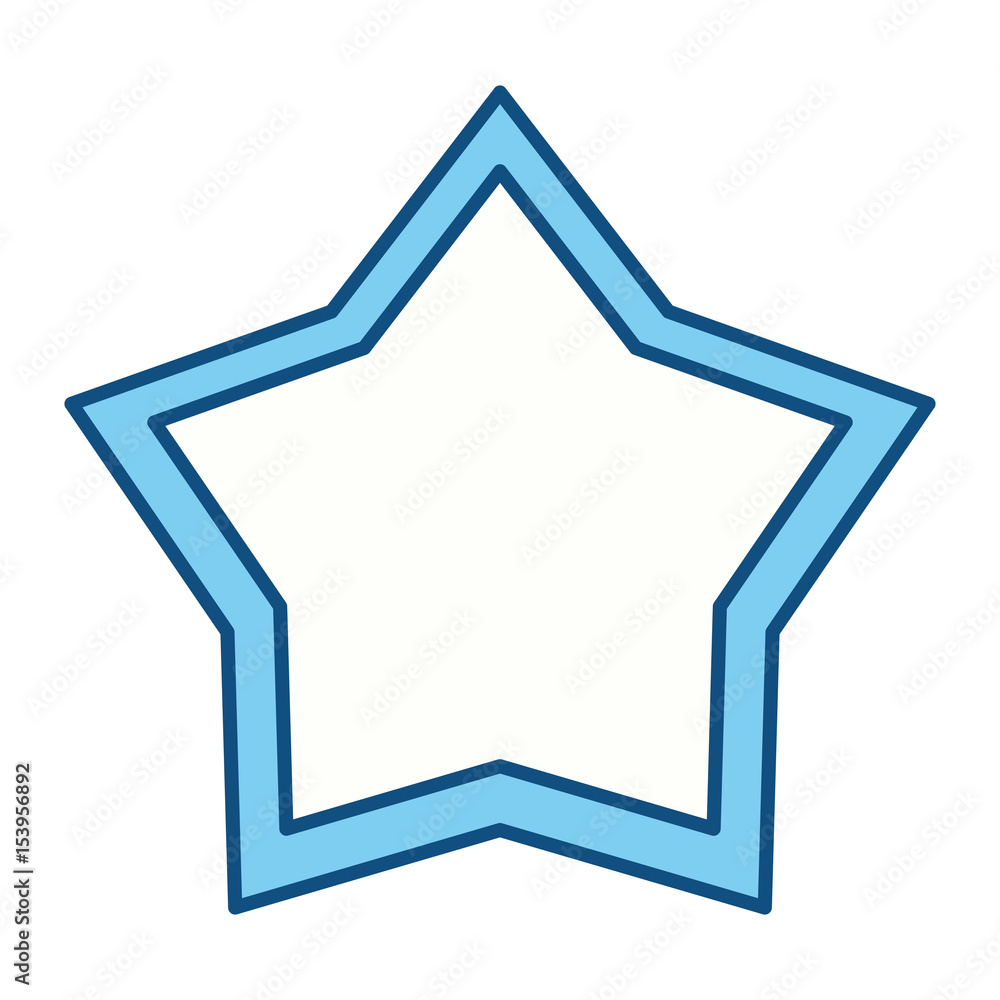 Star shape symbol icon vector illustration graphic design Star shape symbol icon vector illustration graphic design