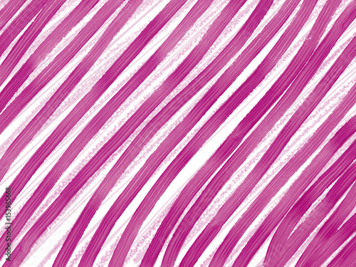 Fotografija Colorful hand drawn abstract purple and white oil texture stripe background, lin