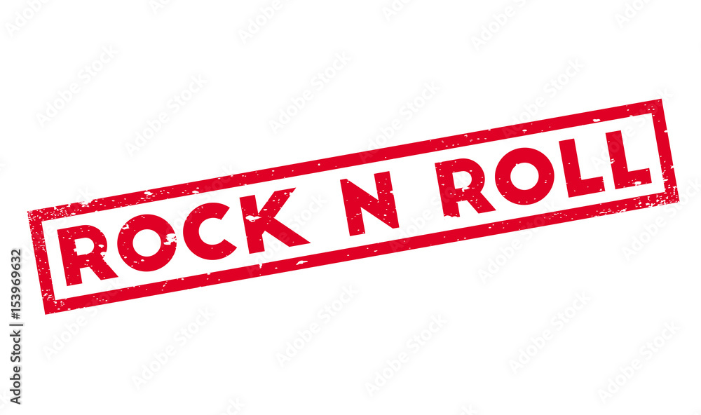 Rock N Roll rubber stamp. Grunge design with dust scratches. Effects can be easily removed for a clean, crisp look. Color is easily changed. Rock N Roll rubber stamp. Grunge design with dust scratches. Effects can be easily removed for a clean, crisp look. Color is easily changed.