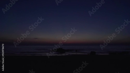 Ngwe Saung, sunset at Ngwe Saung beach photo