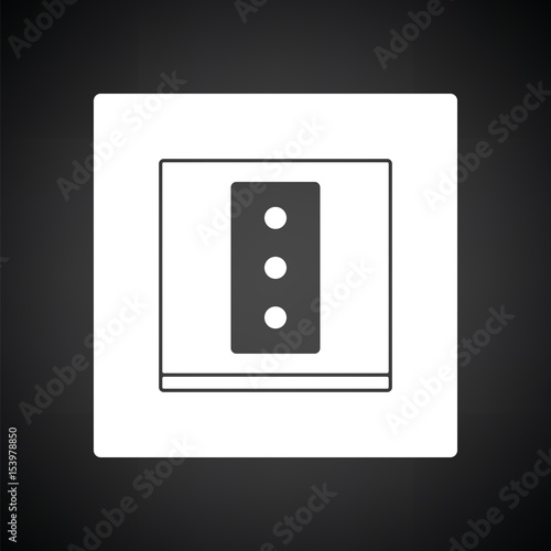 Italy electrical socket icon